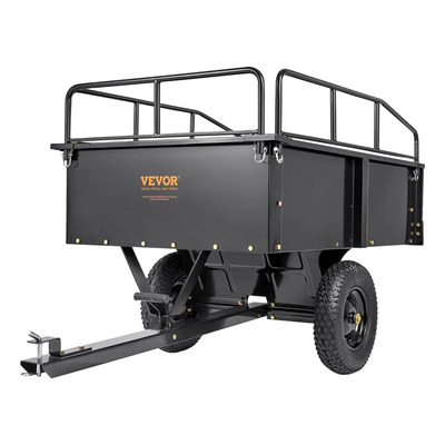 Remolque Portatil De Acero Para Cuatrimoto Utilitario 340 Kg | Envío gratis