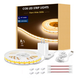 Tira Led Cob Usb 5v 6.56ft Luz Clida - Bajo Gabinete, Cama,