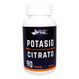 Citrato De Potasio Fnl  90 Capsulas Natural