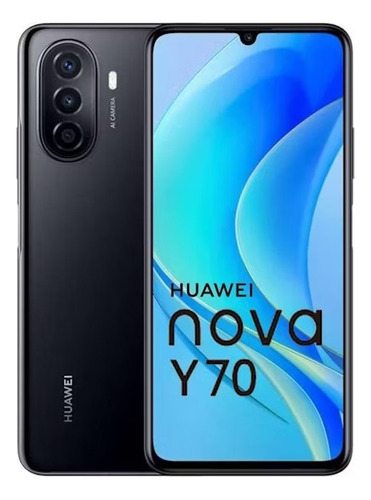 Huawei Nova Y70 Dual Sim 128 Gb Midnight Black 4 Gb Ram