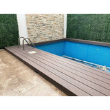 Deck De Pvc, Deck Sintético Wpc Practiko / Brown