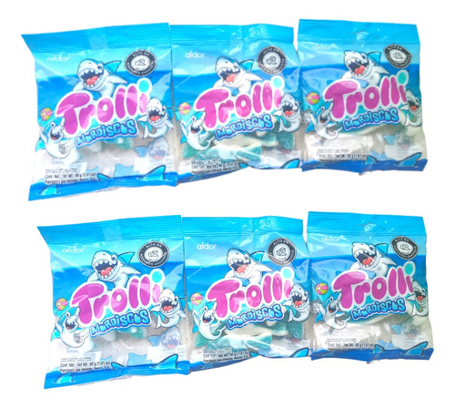 Trolli Gomitas Mordiscos X 6und - g a $39