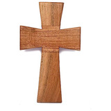 Cruz De Pared De Madera De Acacia | Decoración | Arte ...