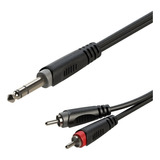 Cable Profesional Conexion De Audio Roxtone Rayc110l3 3mt