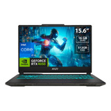 Laptop Msi Cyborg 15 Core I7 Ram 16gb Geforce Rtx 4050 W11h