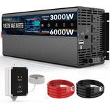 Inversores De Corriente De Onda Sinusoidal Pura De 3000 W, 1