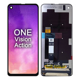 Tela Display Frontal Para Motorola Moto One Vision Ou Action