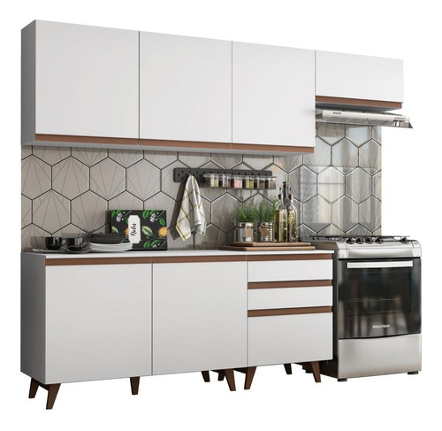 Cocina Integral Completa Modular Madesa Reims 250cm Bb