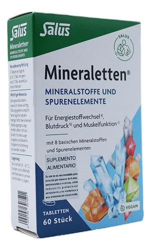 Salus Mineraletten 60 Tabletas - Salus