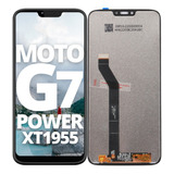Modulo Pantalla Para Moto G7 Power Xt1955 Display Touch Oled