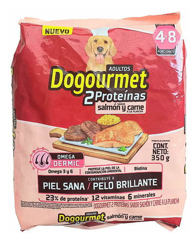 Dogourmet Salmón Y Carne X 350 G