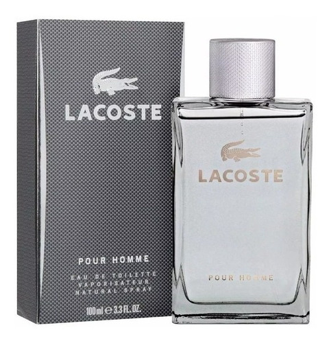 Perfume Grey De Lacoste 100 Ml Edt Original