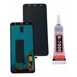 Frontal Tela Display Para J8 J800 Original Oled + Cola 15ml