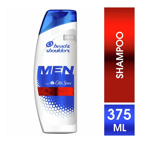 Shampoo Hombre Head & Shoulders Old Spice Anticaspa × 375ml