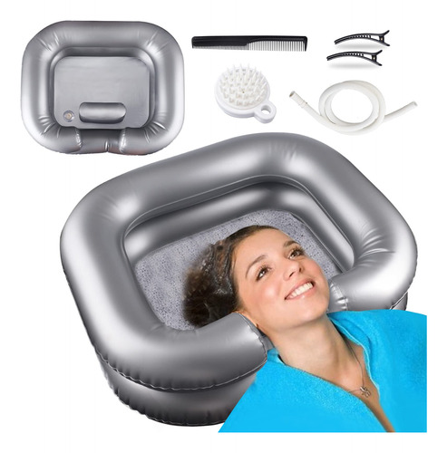 Lavabo Inflable Para Champ  Cuenco Porttil Para Champ, Lavab