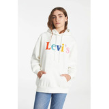 Buzo Levis Mujer Prism Hoodie Oversize Importado