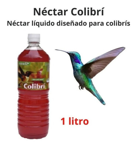 Nectar Para Colibri, 1 Litro