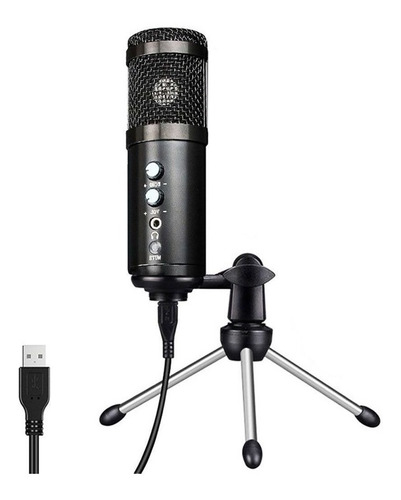 Microfono Condensador Usb Profesional Estudio Streaming M4