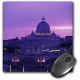 Mouse Pad Imagen Basilica St Peters Italia 8 X 8 Pulgadas