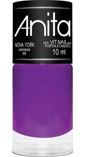 Esmalte Anita Cores E Glitter Roxo Lilás - Escolha O Seu