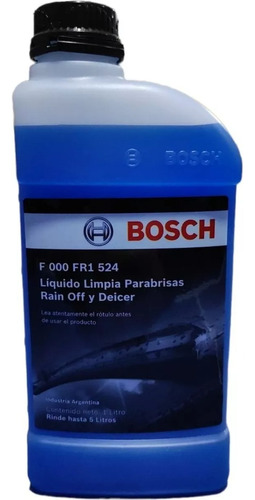 Liquido Limpia Parabrisas Bosch Rain Off 1l