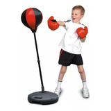 Set De Boxeo Para Niños Punching Ball Con Base