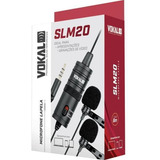 Microfone Lapela Duplo Vokal Slm20