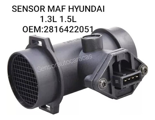 Sensor Maf Hyundai Accent 1.3/1.5 Lts Scoupe 4 Pines Su5002 Foto 8