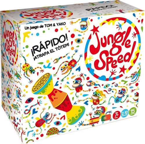 Juego De Mesa Jungle Speed Atrapa El Totem Original Top Toys