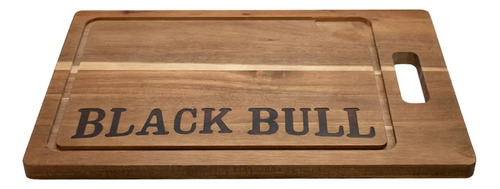 Tabla Para Picar Parrillera Madera Black Bull 40cm - Asados