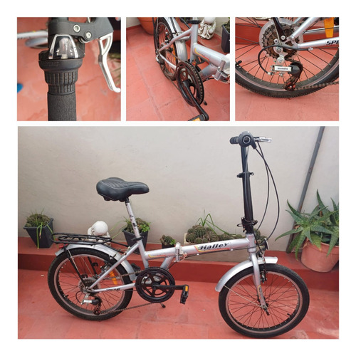 Bicicleta Plegable Rodado 20 6 Vel Shimano