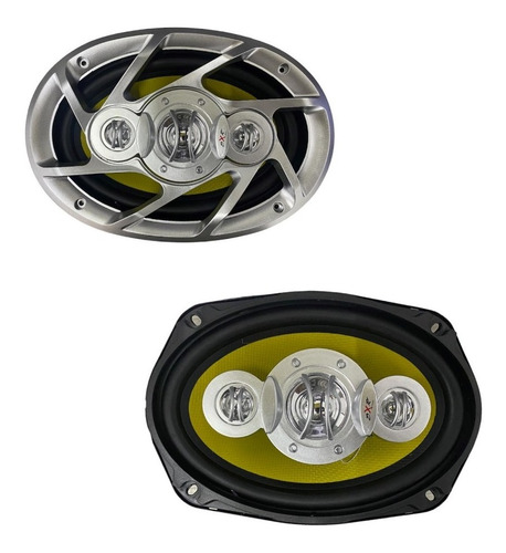 Jgo De Bocinas Automotriz 6x9 PuLG Tweeter 700 Watts 4 Ohms