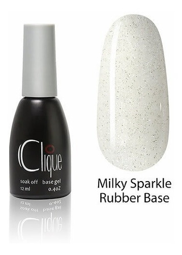 Clique Rubber Milky Sparkle Base 12 Ml