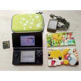 Nintendo Ds Lite Con Estuche + R4 Y Cargador