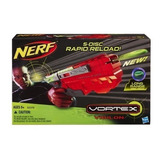 Nerf Pisotola Lanza Discos Vortex Vigilon-5 Hasbro Orig Full