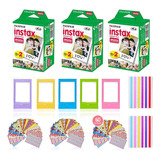 Instax Mini Instant Film (paquete De 3, 60 Hojas) 5 Mar...