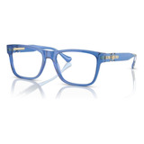 Lentes Versace Ve3303 5415 Azul Tr. Oftalmico Original Nuevo