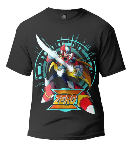 Playera Megaman X Zero 2 Capcom Nintendo