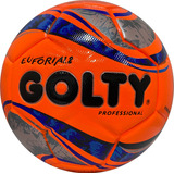 Balon De Fútbol Golty Euforia Profesional C M I Plus #5 Color Naranja