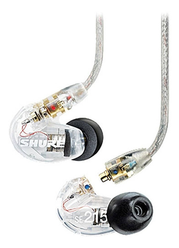 Audífonos Shure In-ear Se215-cl Transparentes