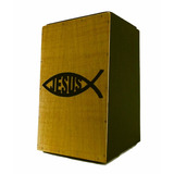 Cajon Acústico Percussionline Jesus Peixe Natural Oferta!