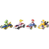 Juego De 4 Vehículos Hot Wheels Mario Kart, 4 Favoritos De L