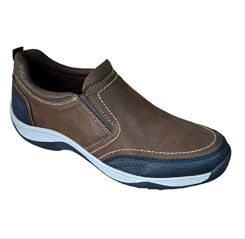 Hermoso Zapato Mocasin Coreano De Cuero Impermeable Outdoor