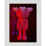 Kaws Bff Figura Coleccionable Artesanal Pequeña