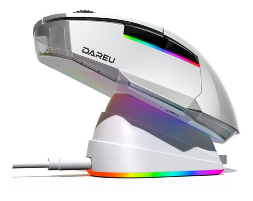 Mouse Gamer Inalámbrico Dareu A955 De Tres Modos C/luz Rgb