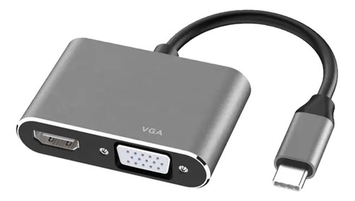 Adaptador Conector Tipo C A Hdmi Vga