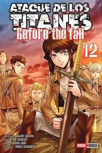 Manga Panini Ataque De Los Titanes Before The Fall #12