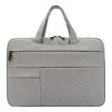 Bolso De Mano Pofoko C510 Impermeable Gris Para Portátil La