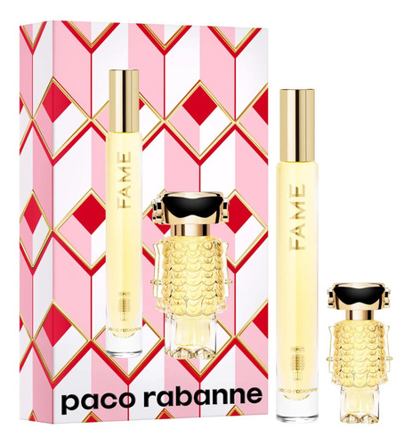 Paco Rabanne Mini Fame Perfume Set 10ml + 4ml
