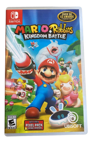 Juego Mario+rabbids Kingdom Battle Usado Nintendo Switch 